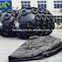 Floating hydro-pneumatic fender with RSS3 rubber